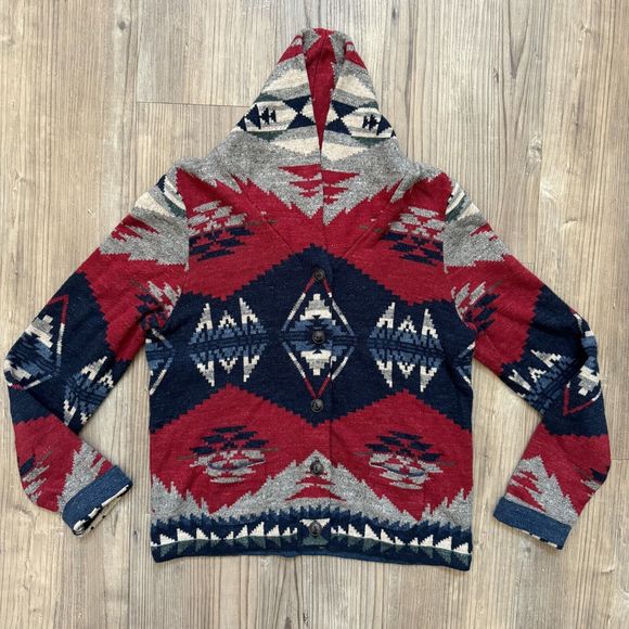 Denim & Supply Ralph Lauren Sweaters - Ralph Lauren Denim & Supply - Native Ortega Shawl Collar Cardigan Women - Size L